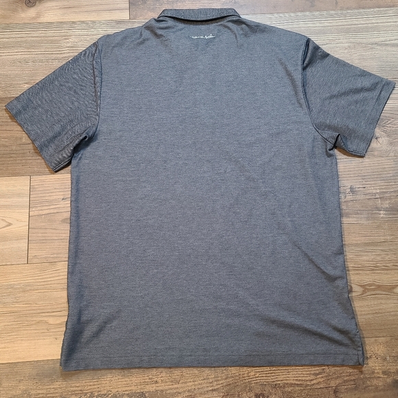Travis Mathew Gray Polo Pullover Performance LOGO Casual Mens XL - Picture 4 of 9